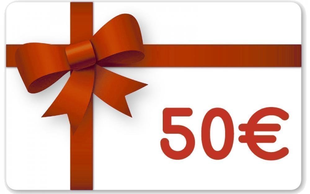 Carte Cadeau 50 euros