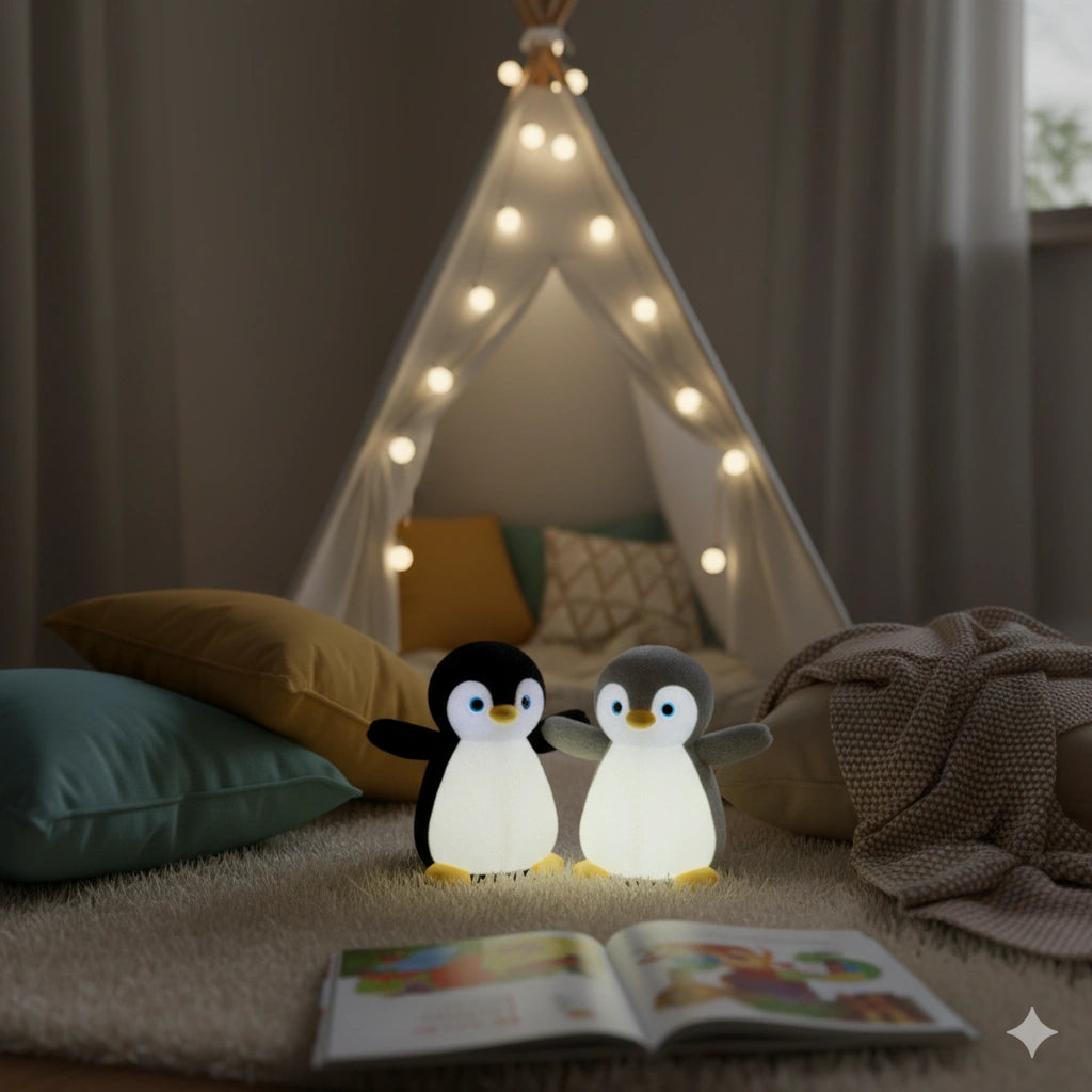 Veilleuse pingouin pour chambre