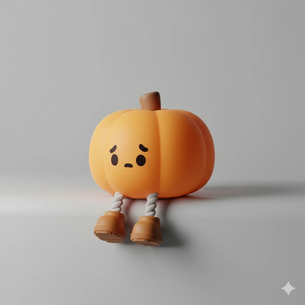 lumière citrouille en silicone