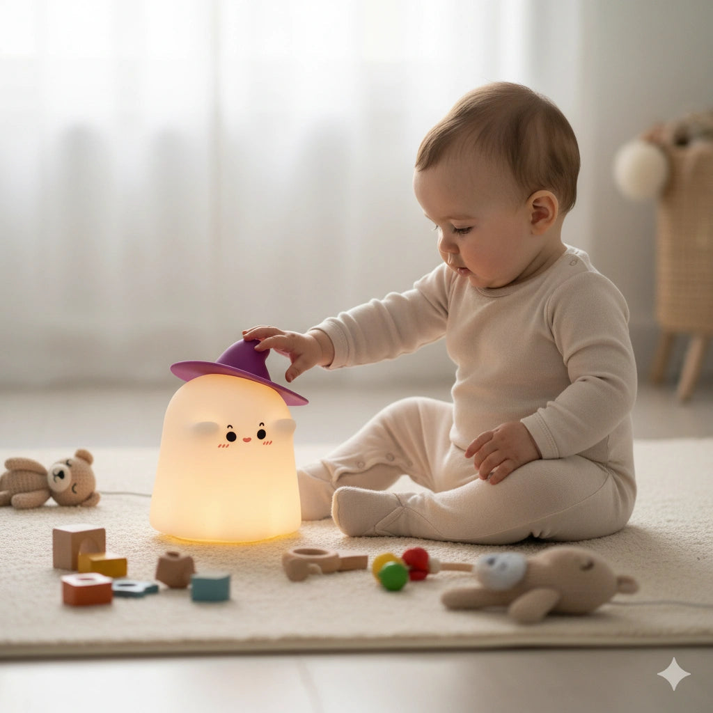 Lampe déco fantôme