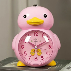 Réveil pédagogique en forme de poussin jaune pour enfant apprentissage de l'heure - Rituel Dodo.