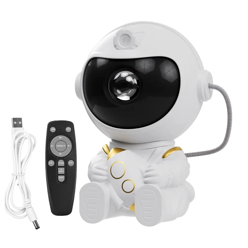 Veilleuse Projecteur Galaxie Astronaute Bluetooth - "L'Odyssée Musicale" – Image 5
