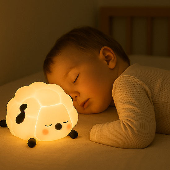 lumière LED mouton doux
