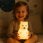 veilleuse enfant ours