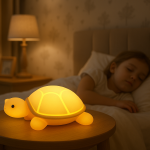 tortue veilleuse multicolore