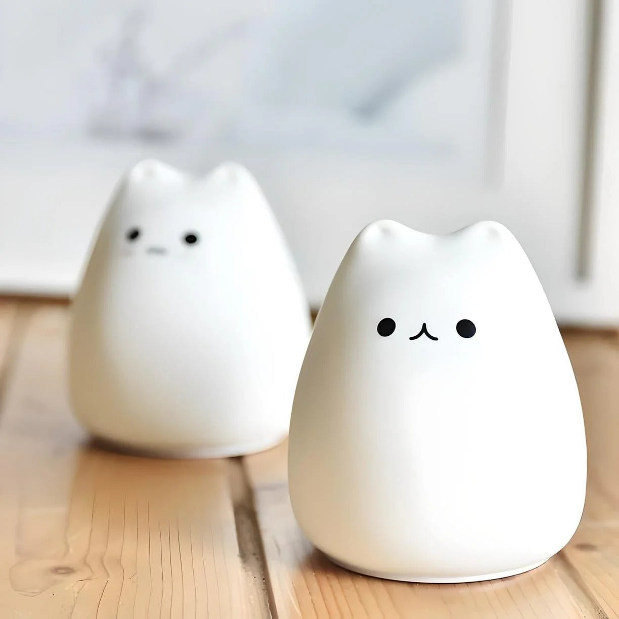 lumière douce veilleuse chaton