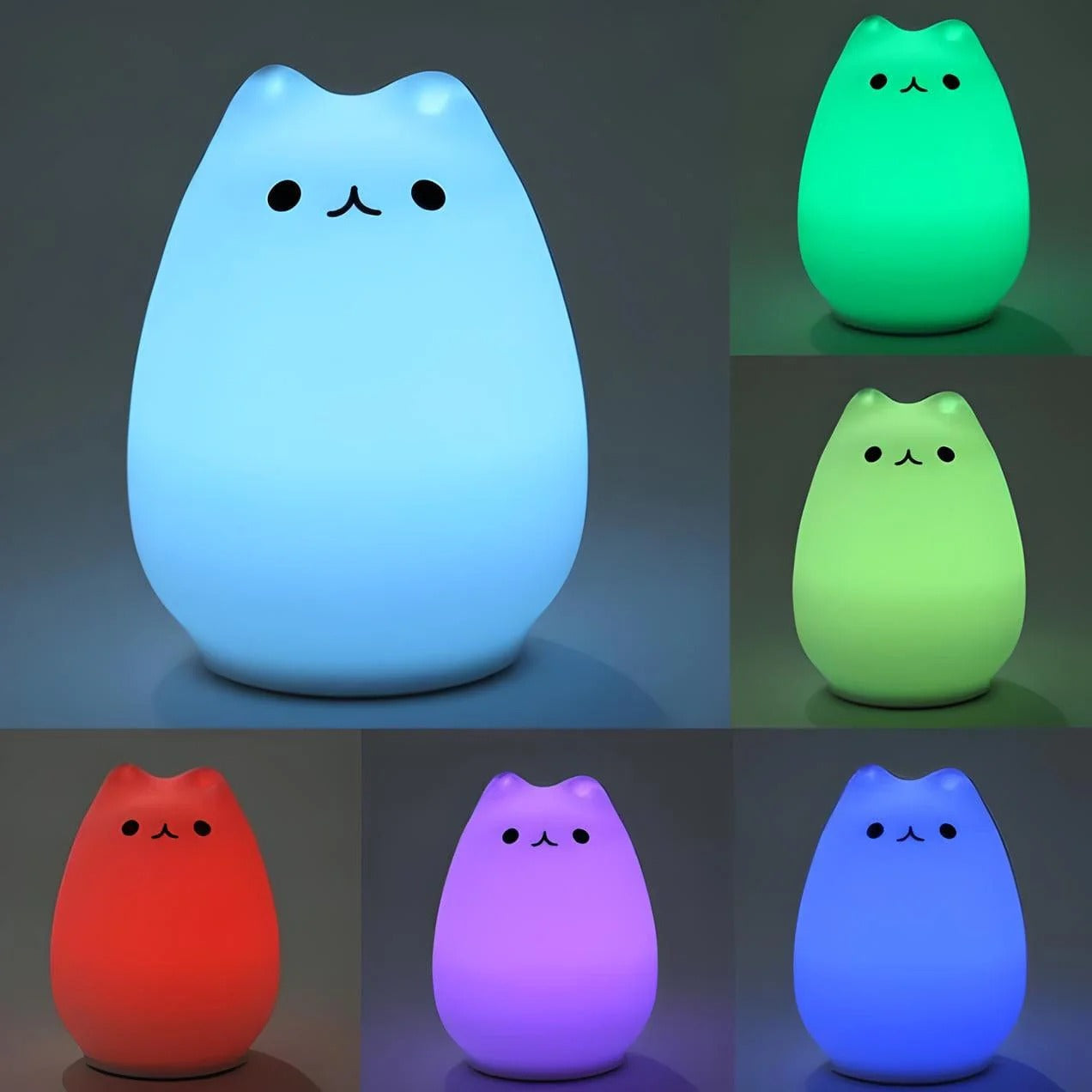 veilleuse chambre enfant chaton