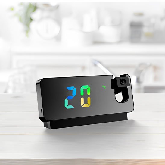 alarm clock projection