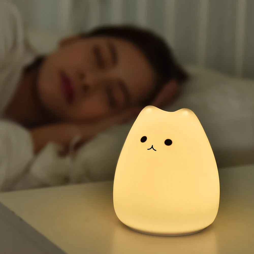 veilleuse sécurisée chat