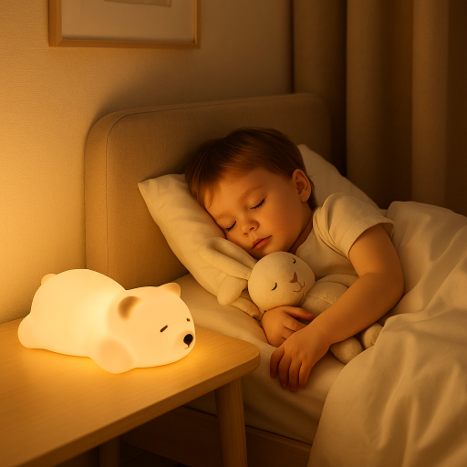 veilleuse ours chambre enfant