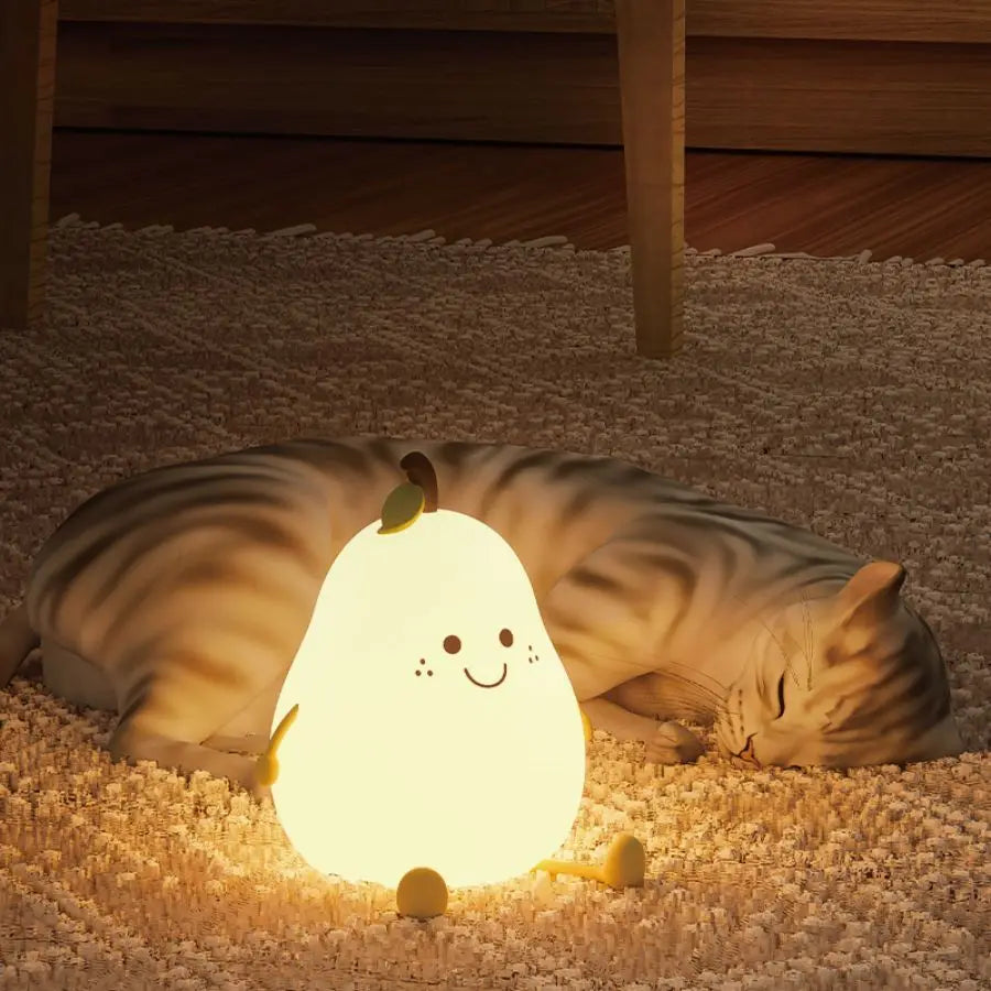 veilleuse poire ambiance