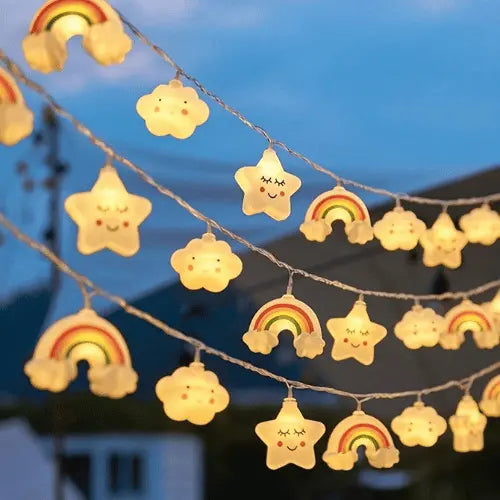 veilleuse guirlande lumineuse multicolore