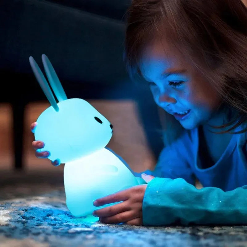 veilleuse lapin rechargeable