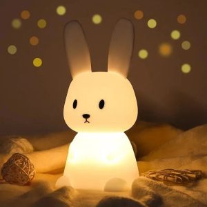 veilleuse lapin silicone