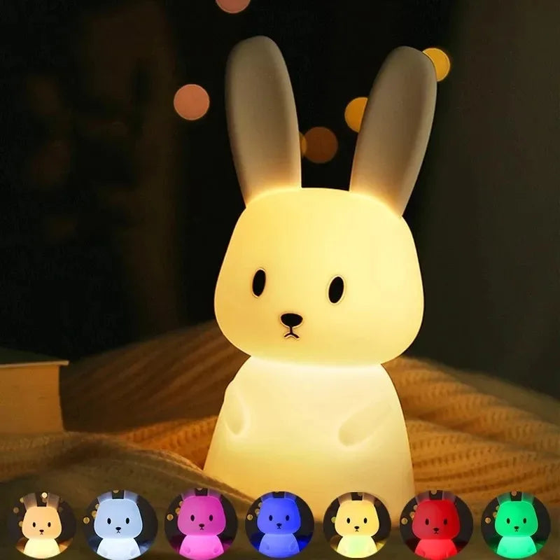 veilleuse usb lapin