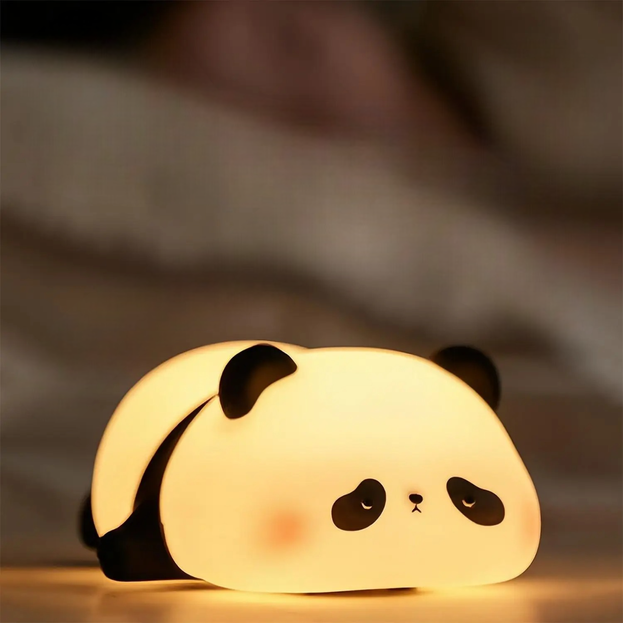 veilleuse panda silicone douce
