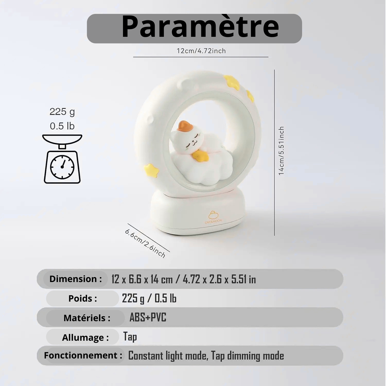 Paramètre de l'arche des rêves