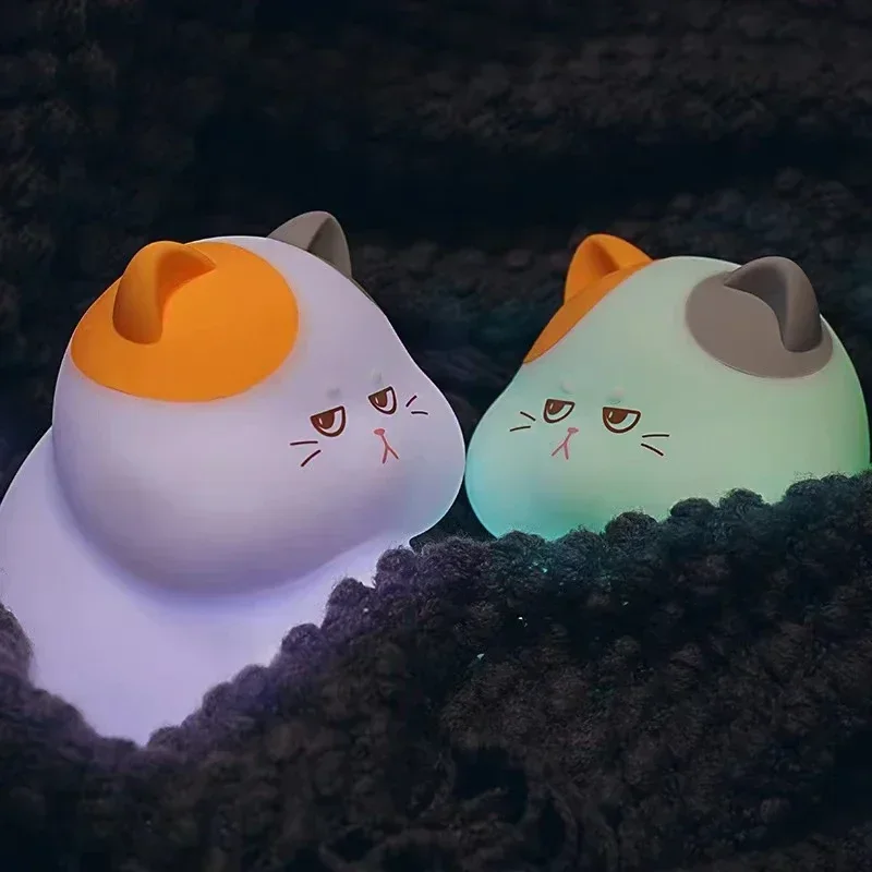 Gribouille le Chat-Pêcheur - La Veilleuse Kawaii en Silicone Souple – Image 4