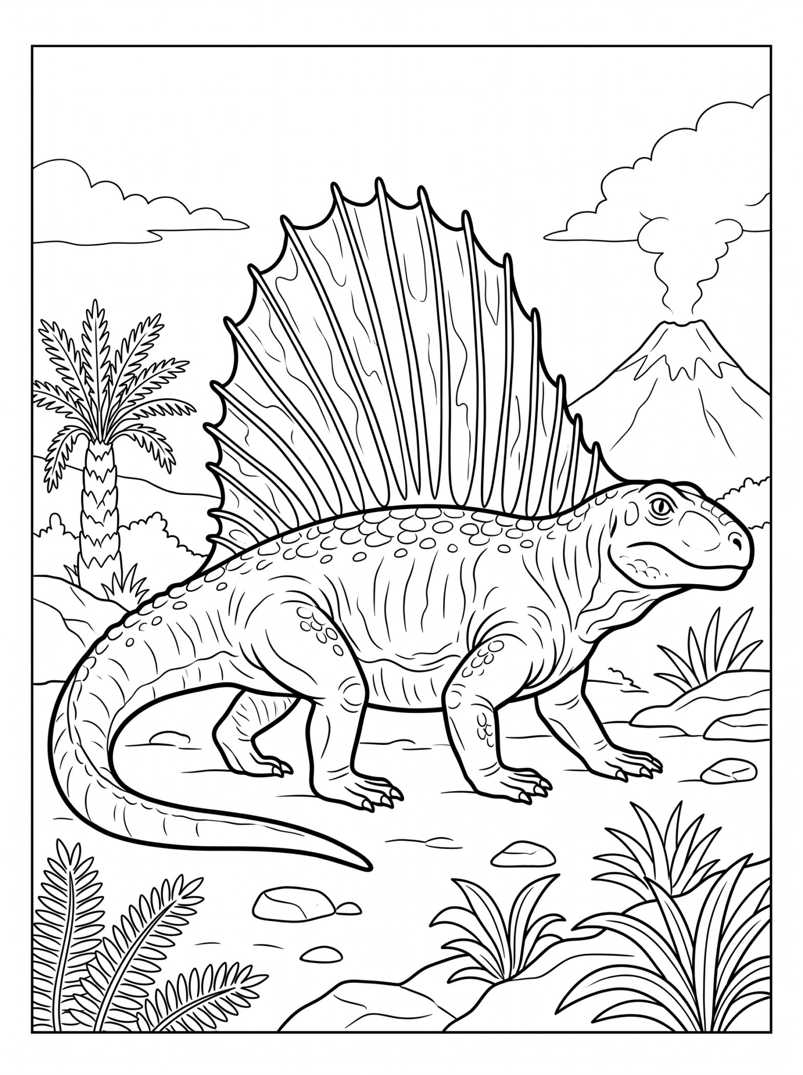 Le Monde des Dinosaures — Cahier de 20 coloriages créatifs (PDF à imprimer) – Image 4