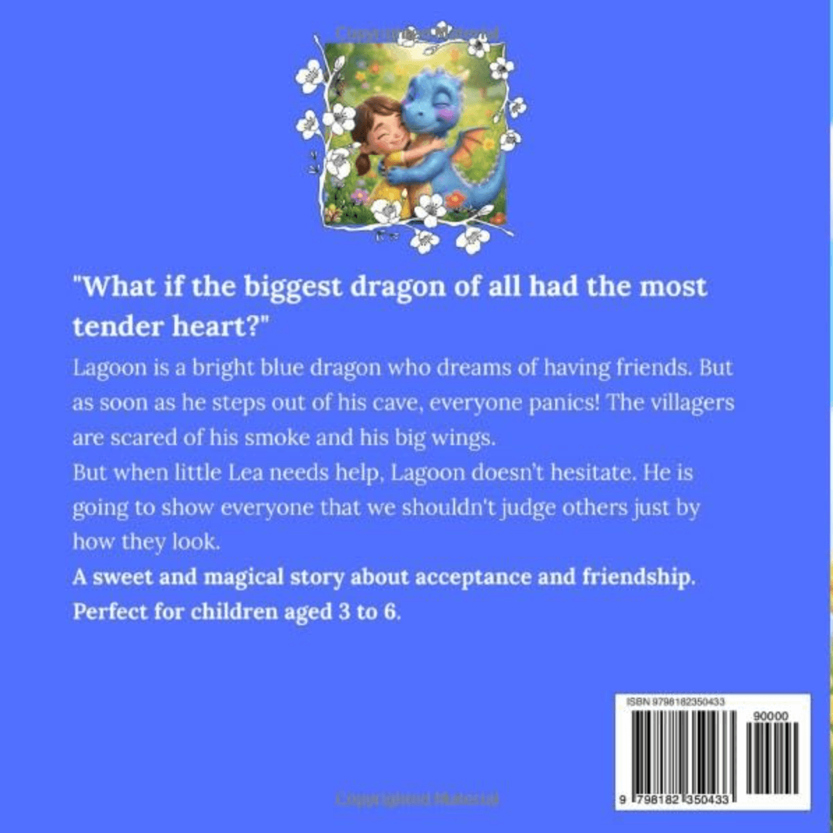 Livre "Lagoon, the Gentle Dragon" (Version Anglaise) — Par Elya Roberts – Image 2