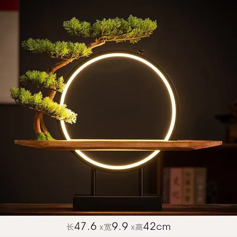 Autel Lumineux Bouddha Sakyamuni 3D – Sculpture Zen & Anneau LED avec Encensoir (45 cm) – Image 7