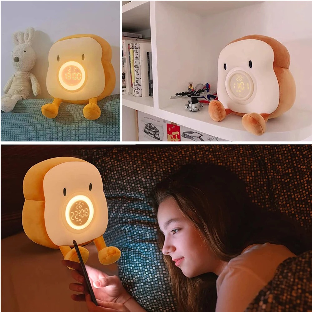 Tartine-Câlin – Le Réveil Veilleuse en Peluche Toast Douceur – Image 4